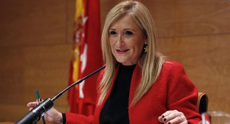 Cifuentes ante las críticas: Hasta ahora "ha habido una politización total" de Telemadrid "y nadie ha protestado"