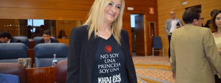 Cifuentes, la Khalessi de la gaviota