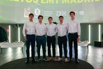 Estudiantes de la UPM ganan competición de emprendimiento de IBM