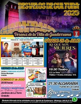 Actividades culturales familiares destacan en el programa «Desvelos de Cultura» de julio