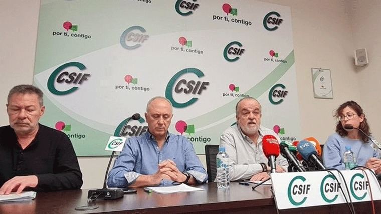 CSIF habla de una posible huelga nacional si Sanidad no les recibe y toma medidas