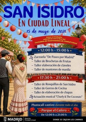 Ciudad Lineal festeja San Isidro con música y talleres gratuitos