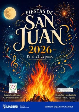 Fiestas de San Juan en Ciudad Lineal del 19 al 21 de junio