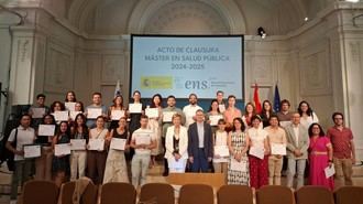 Culmina el Máster de Salud Pública 2024-2025 en el ISCIII