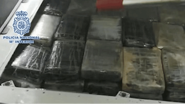 Abortado el pase de 150 kilos de cocaína en la estación de Atocha