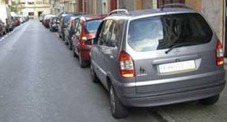 Campaña de sensibilización para que no se aparque en las aceras