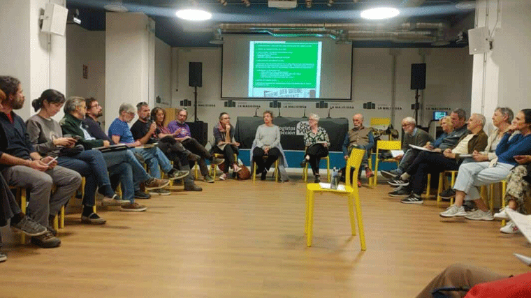 Reunión de constitución de la Mesa Ciudadana del Árbol. Imagen, Ecologistas en Acción