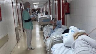 CC.OO denuncia el colapso de las Urgencias, con pacientes en los pasillos y el Zendal cerrado y sin personal