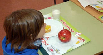 Sólo 14 niños han usado el comedor escolar este verano
