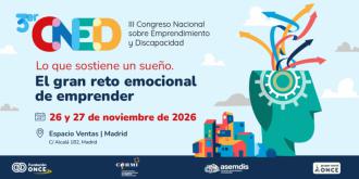 Madrid acogerá el III Congreso Nacional sobre Emprendimiento y Discapacidad