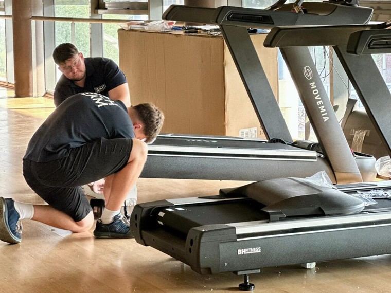 Renovación integral del gimnasio de la Ciudad Deportiva Príncipe Felipe en Arganda