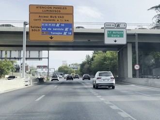 Inicia la fase de pruebas del carril Bus-VAO en la A-2