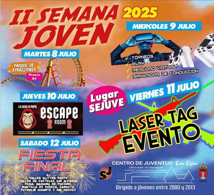 Arranca la segunda Semana Joven con actividades para el verano en Guadarrama