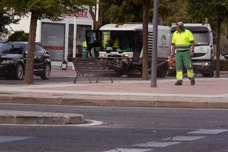 Limpiezas especiales en Viñas Viejas para mejorar el entorno urbano