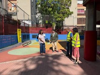 Inician mejoras en siete colegios públicos de Hortaleza