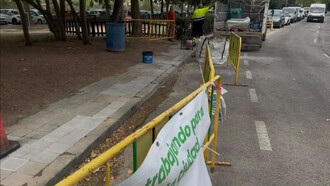 Inician obras de mejora en aceras y alumbrado en cinco calles locales