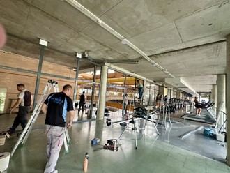 Inician las obras de ampliación del gimnasio en la Ciudad Deportiva Príncipe Felipe