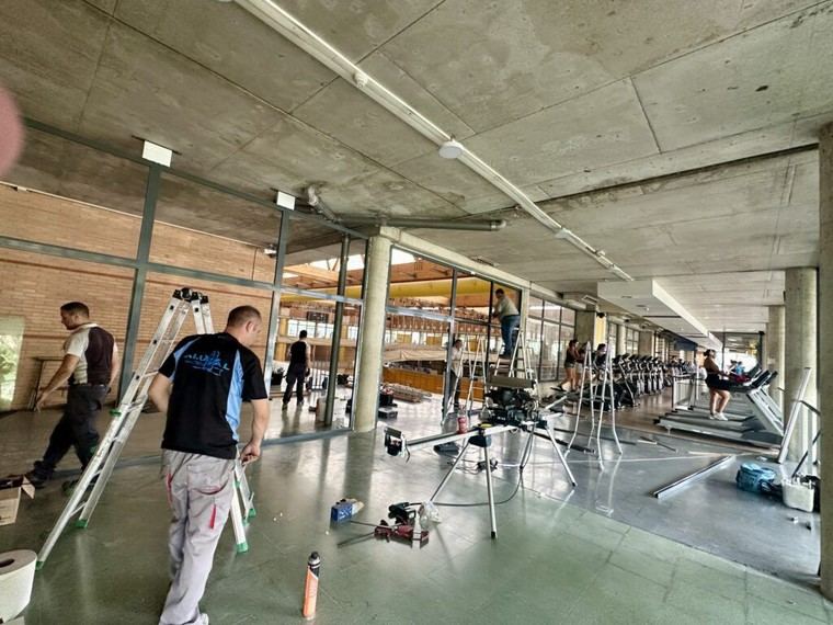 Inician las obras de ampliación del gimnasio en la Ciudad Deportiva Príncipe Felipe