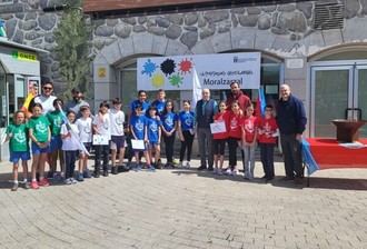 Inauguran las XIII Olimpiadas Escolares en Moralzarzal con gran entusiasmo