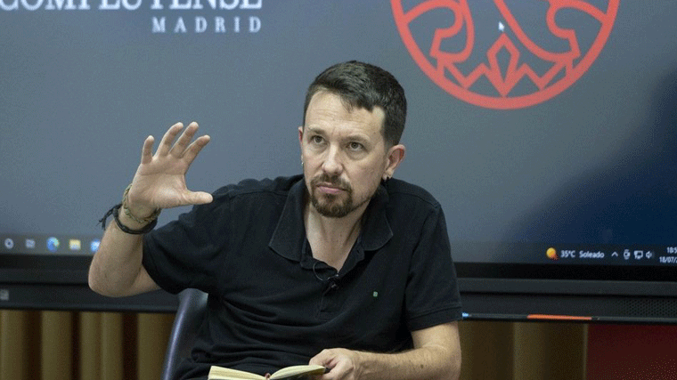 Iglesias quiere volver a las aulas, se presenta a dos plazas de profesor asociado en la Complutense