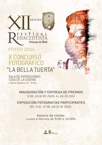 Exposición del X Concurso Fotográfico del Festival Renacentista en Pinto desde el 9 de julio