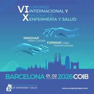 Barcelona acogerá el VI Congreso Internacional de Enfermería y Salud con 250 expertos en 2026