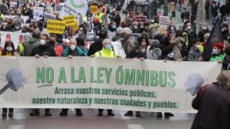 CC.OO contra la Ley Ómnibus, acabará con la negociación colectiva