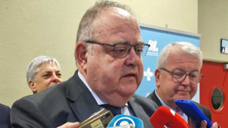 El consejero de Sanidad de Castila y León, Alejandro Vázquez Ramos