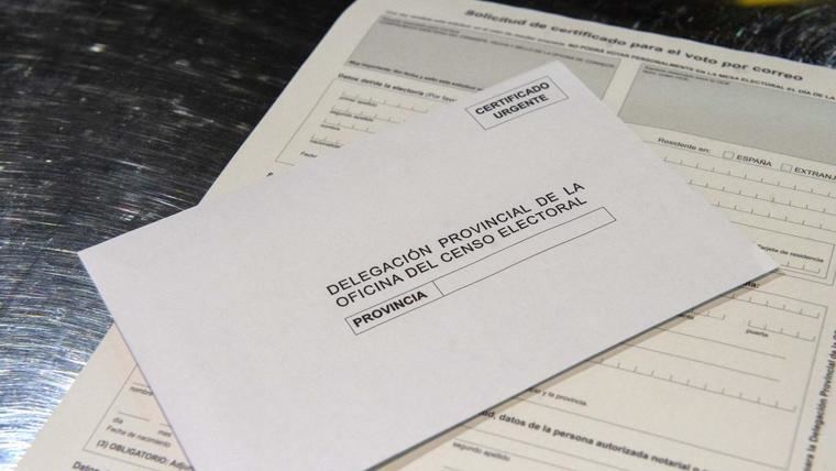 Correos recibe 235.696 solicitudes de voto por correo, un 42,8% más