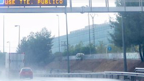 Cortada la M-510 en Aldea del Fresno y otras carreteras y carriles de la región por inundaciones