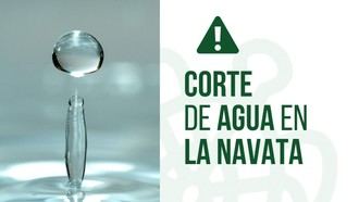 Corte de agua programado en La Navata el 21 de agosto entre las 09:00 y las 15:00 horas