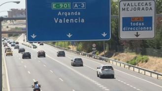 Cortes en la A-3 en Madrid de lunes a viernes por rehabilitación del firme hasta finales de junio
