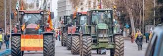Cortes de tráfico y vías de entrada a la capital por la tractorada