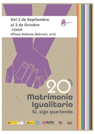 Exposición sobre 20 años de matrimonio igualitario en Coslada