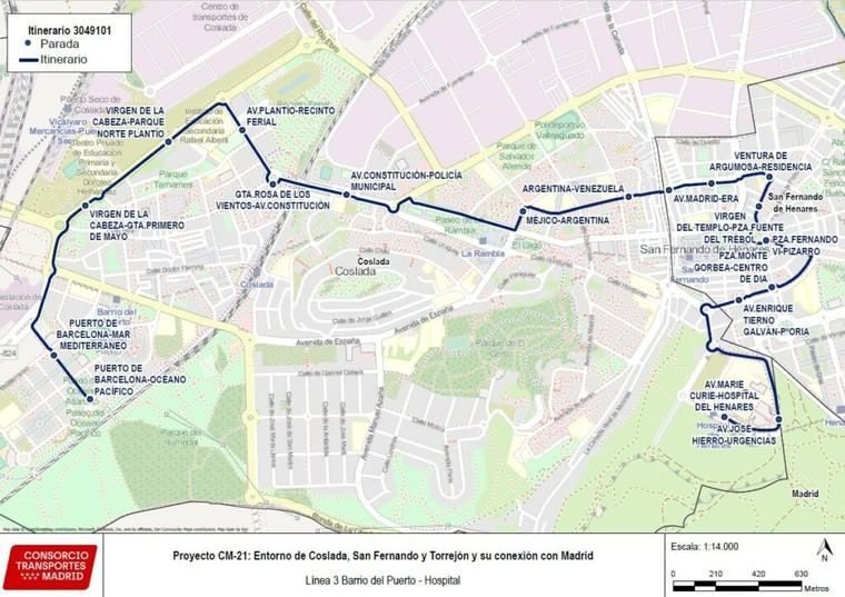 Nuevas líneas de autobús mejoran la movilidad en Coslada