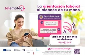 Renovación del servicio Telempleo para apoyo laboral a mujeres vulnerables
