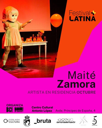 El Festival +LATINA llevará dos residencias artísticas y una exposición a Coslada entre octubre y diciembre