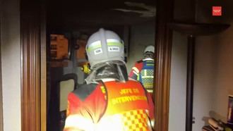 Incendio en Fuenlabrada deja a una mujer con intoxicación leve