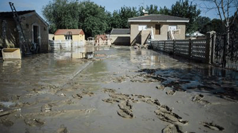 La DANA recogio en 4 días cinco veces y media más lluvias de las normales