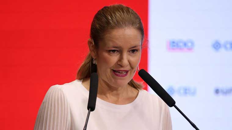 La consejera de Familia, Juventud y Asuntos Sociales de la Comunidad de Madrid, Ana Dávila