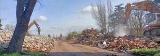 Las obras de demolición del Nuevo Barrio de Campamento llegan al 47%, podrían finalizar en junio