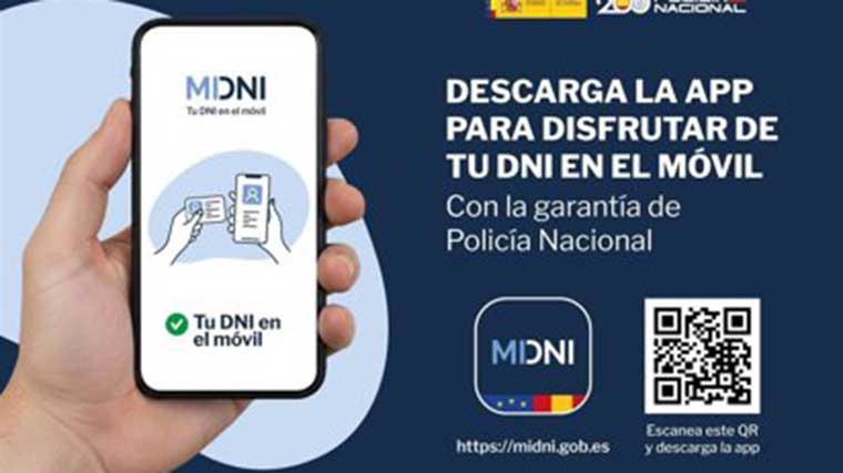 La aplicación MiDNI permite ya identificarse legalmente desde el teléfono móvil