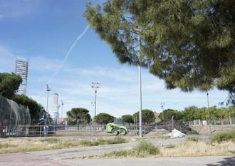 Inician mejoras en campos de fútbol del polideportivo Santo Domingo con 260.000 euros de inversión