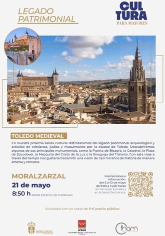 Explora el legado medieval de Toledo en una salida cultural para mayores