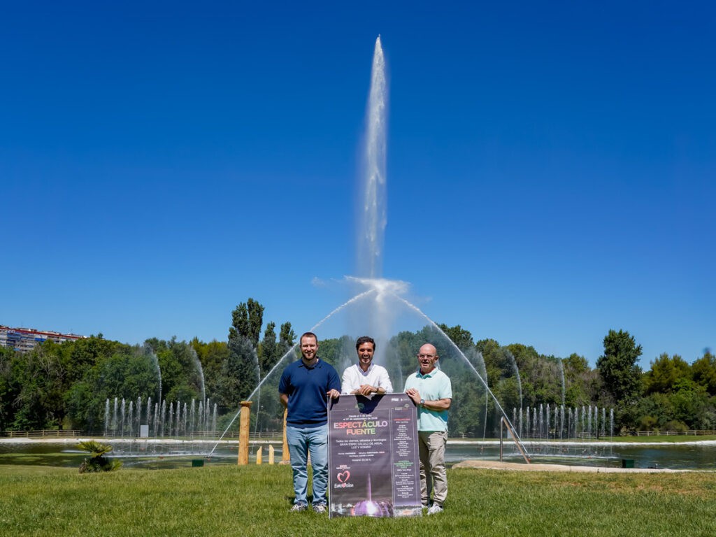 Regresa el Espectáculo Fuente en el Parque Europa con nuevo show inspirado en Eurovisión