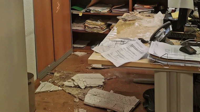 Se desploma parte del techo de otro juzgado de Plaza de Castilla en los puestos de trabajo