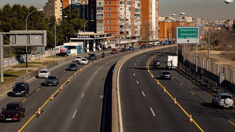 Una aplicación web del Ayuntamiento informa de los desvíos de tráfico por el soterramientode la A-5