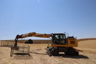 Inician las obras para desmantelar la línea de alta tensión en Arroyomolinos