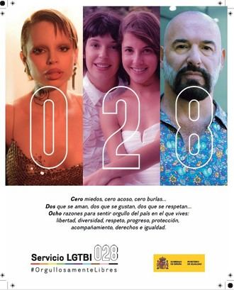 Conmemoración del Día Internacional del Orgullo LGTBI+ en España