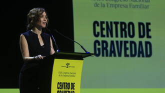 Díaz Ayuso aboga por el apoyo a empresas familiares ante la amenaza de ideologías comunistas